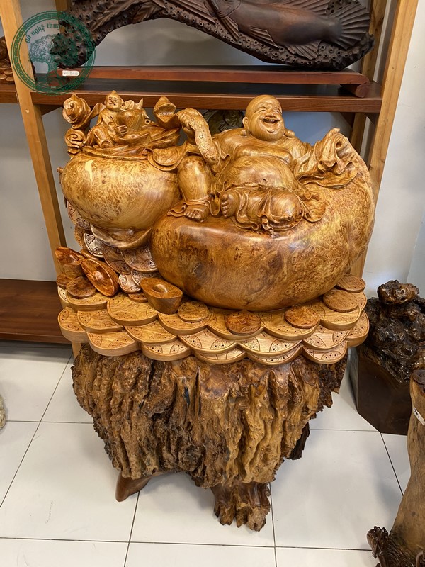 tượng gỗ nu hương